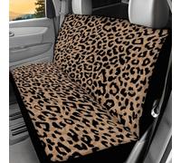 ZFRXIGN Leopard Back Seat Cover SUV Accessories Trunk Interior Protector Back Rear Car Seat Covers for Women Men Brown Wild Cheetah Animal Print