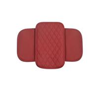 ZFSMHLH Car Armrest for Daihatsu Move/Rochy/Sirion/Terios/Yrv/Materia 2000-2023, Car Armrest Storage Box, Car Armrest Cushion, Car Center Console Cover, Comfortable, Car Accessories,Red