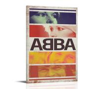 ZFXYSCFC ABBA Popular Singers And Famous Musicians Canvas Poster Wall Art Decorative Painting Bedroom Painting Posters20x30inch(50x75cm) Frame-style