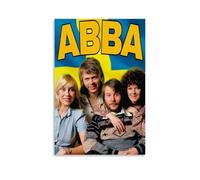 ZFXYSCFC ABBA Popular Singers And Famous Musicians Canvas Poster Wall Art Decorative Painting Bedroom Painting Posters12x18inch(30x45cm) Unframe-style