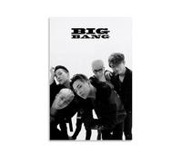 ZFXYSCFC Bigbang Popular Singers And Famous Musicians Canvas Poster Wall Art Decorative Painting Bedroom Painting Posters12x18inch(30x45cm) Unframe-style