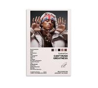 ZFXYSCFC Central Cee Popular Singers And Famous Musicians Canvas Poster Wall Art Decorative Painting Bedroom Painting Posters12x18inch(30x45cm) Unframe-style
