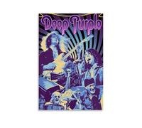 ZFXYSCFC Deep Purple Popular Singers And Famous Musicians Canvas Poster Wall Art Decorative Painting Bedroom Painting Posters24x36inch(60x90cm) Unframe-style