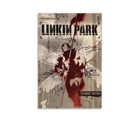 ZFXYSCFC Linkin Park Popular Singers And Famous Musicians Canvas Poster Wall Art Decorative Painting Bedroom Painting Posters12x18inch(30x45cm) Unframe-style