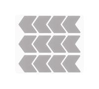 Zfyauhm Bicycle Spoke Reflectors - Reflector Decorations for Spokes, Reflective Films for Bicycle Wheels, for Scooters, Motorcycles, Mountain Bikes, and for Use at Night, on the Road and in