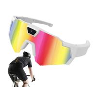Zfyauhm Camera Smart Video Recording Glasses Outdoor Sport Glasses With Camera Wearable Eyeglass For Photos & Videos, Hands-Free Vlog Recording For Traveling Outdoor Running Skiing