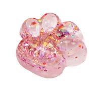 Zfyauhm Cat Paw Squeeze Toy 2 Pieces Cute Soft Cat Paw Fidget Toy Cats Paws Squishy Sensory Fidget Squeeze Toys For Stress Relief, Party Bag Filler Classroom Prizes Party Favors For Kids