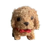 Zfyauhm Realistic Robot Puppy Realistic Robot Puppy That Acts Like A Real Dog Interactive Plush Dog Toy, Walking, Barking, Tail Wagging Thanksgiving Christmas Birthday For Kids Boys Girls