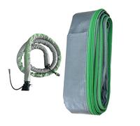 Zfyauhm Vacuum Hose Cover 3.5 M Dust Extractor Vacuum Hose Protective Sleeve Vacuums Hoses Protective Cover Flexible Leak Proof Protector for Apartment Rental House Home Stairs Under Sofas Hotel