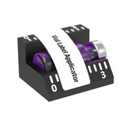 Zfyauhm Vial Label Applicator For 3 Ml/10 Ml Bottles 2 Pieces Bottle Labeling Machine Bottles Label Makers Jar Labeling Tool For Small Jars Oil Containers Labs Home Organization