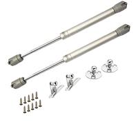 ZFYQ Gas Struts, 100N Gas Spring Cabinet Door Hinges Lift Up for Kitchen Furniture Cupboard Wardrobes, 2 Pack