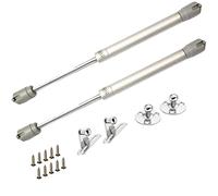 ZFYQ Gas Struts, 150N Gas Spring Cabinet Door Hinges Lift Up for Kitchen Furniture Cupboard Wardrobe, 2 Pack