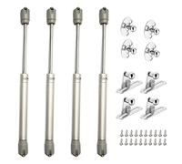 ZFYQ Hydraulic Gas Struts, 150N/15kg Lift Up Stay Support Hinge for Kitchen Cabinet Cupboard Door Soft Open Hinge Pack of 4