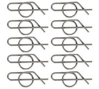 ZFZMZ Replacement Spring Locking Cotter Pin M154221 for John Deere D100 G110 L100 LA100 X100 X350 Z665 (10 Pack)