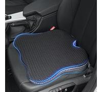 ZFZNG Car Seat Pillow for Audi A6 C8 Avant 2018 2019 2020 2021 2022, Wedge Booster Cushion Memory Foam Road Trip Essentials for Drivers,Black