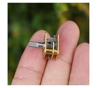 ZGA12F Gearbox Full Metal Gearbox Precision Gear electronic starter Gearbox Adapt To N20 Gear electronic starter 10mm/ 8mm Shaft Ratio 1:250/1 :298 EKFBQBGW(B type 8mm shaft)