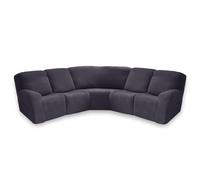 ZGantrix Corner Non Slip Sofa Cover Sofa Covers 5 Seater Sofa Slipcovers, Recliner Chair Cover Settee Covers,Recliner Sofa Cushion Covers,Chair Covers for Armchairs(#1,7-pack)