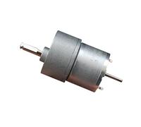 ZGB27R-310 27mm Full Metal Gearbox Gear Reduction electronic starter DC 6V-12V 232RPM Slow Speed Large Torque Dual Shaft DIY Robot Car AUOQKQUT