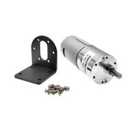 ZGB37RH Large Torque Reduction Motor with RS555 Oven Engine 12V 24V DC Gear Motor(100R,24V with Bracket)
