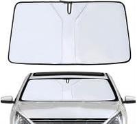 ZGBFHGDVC Windscreen Sun Shade for Land Rover Defender 110, Car Windscreen Sun Shade, Blocks UV Rays Sun Visor Protector
