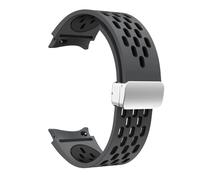ZGBQHQN 20mm Silicone Strap for Galaxy Watch 7 6 5 4 40mm 44mm 5Pro 45mm Buckle No Gaps Band 6 Classic 43mm 47mm 42 Bracelet watchbands