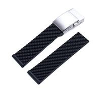 ZGBQHQN For Strap Soft Silicone Rubber Watch Band 22mm 24mm WatchBand Bracelet For Navitimer/Avenger/Superocean