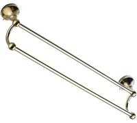 ZGBQHQN Towel Holder Towel Rack Towel rackTowel Holder Bath Towel Holder Double bar Towel Rack Shelf Storage Rack Bathroom Towel Rack Tea Towel Holder Wall Hanging Towel Rail Brass Towel r
