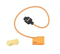 ZGCINE DT-LPE17 D-Tap to LP-E17 Dummy Battery Cable for Canon EOS RP R8 R10 R50 R100 Rebel T6i T7i T8i SL2 SL3 M3 M6 Mark II 77D 750D 800D KISS X8i, 60cm, 9V-12V Input, Non-Pop-Up