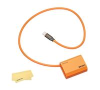ZGCINE USB-C PD to FZ100 Dummy Battery Cable, Replacement for NP-FZ100 Battery for Sony A7III, A7IV, A7SIII, FX3, FX30, FX6, A7R V, A7C, A7C II, A7CR, A1, A9, A9 II, A6600, A6700, ZV-E1, ZV-10 II