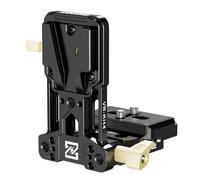 ZGCINE VR-Kit4 V Mount Plate with Arca-Swiss 38mm Type Quick Release, Foldable VMount for ZGCINE NEEWER SMALLRIG V-Mount Battery, for Canon Sony Nikon Panasonic LUMIX Mirrorless, DSLR Camera,Tripod