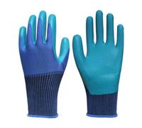ZGCrumphant 2Pcs Garden Gloves Woman Latex Security Protection Waterproof Non-slip for House And Work Glove Ultra-Grip Work Gloves