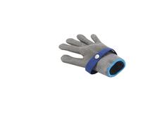 ZGCrumphant 2Pcs Metal Gloves Cut Resistant Hand Protector Working Wear-resistant Men Women for Labor Gardening Kitchen Tool Ultra-Grip Work Gloves(M)