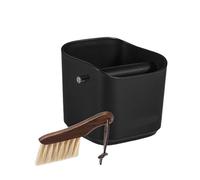 ZGCrumphant Espresso Knock Box 1.2L(15 Cups) Coffee Knock Box with Coffee Clean Brush and Removable Knock Bar for Espresso(White)