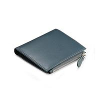 ZGCrumphant Women's Short Leather Wallet Wallet with Multiple Card Slots Zero Wallet Large Capacity Card Bag Business Card Bag for Keyring(Orange Yellow)