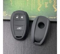 ZGCYK Car Remote Control Key Shell Key Cover for Alfa Romeo Giulia Stelvio Key Pouch Key Fob Cover Case Gift Accessories,Blackstyle-A
