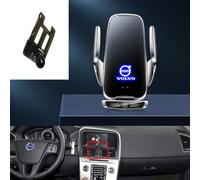 ZGCYK Car Wireless Chargers for Volvo XC60 2009 2010 2011 2012 2013 2014 2015 2016 2017 Magnetic Fast Charging Phone Holde Accessories,Silverstyle