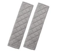 ZGDDS Car Seat Belt Pads for Audi A6 C8 Avant 2018-2023, Ultra Soft Covers Protect Shoulder Neck Padding for Adults and Children,Grey