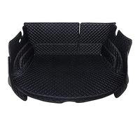 ZGDDS Custom-Fit PU Leather Car Boot Liner for MASERATI Ghibli 2014-2020, Full Coverage Scratch-Resistant Easy-Clean,Black