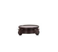 ZGEG Plant Stand Display Solid Wood Teapot Vase Incense Burner Bonsai Buddha Statue Crafts Ornament Base Solid Wood Bracket Potted Rack