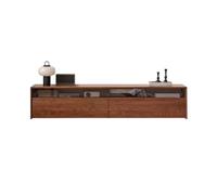 ZGEG TV Cabinet 200cm Solid Wood Modern Country Simple Storage Furniture, Farmhouse Household Display Stand, Also Suitable for Hotel, Homestay, Etc Television Stand