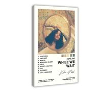 ZGEYDU KEHLANI While We Wait Album Cover Poster Canvas Poster Bedroom Decor Landscape Office Room Decor Gift 24x36inch(60x90cm)