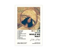 ZGEYDU KEHLANI While We Wait Album Cover Poster Canvas Poster Wall Art Decor Print Picture Paintings for Living Room Bedroom Decoration 20x30inch(50x75cm)