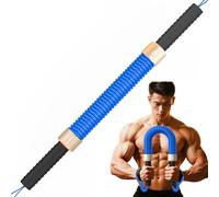 ZGFHNY Power Twister Bar, 30kg, 40kg, 45kg, 50kg, 60kg, 80kg, 100kg, 120kg, Heavy Duty Spring Chest Expander Portable Workout Equipment for Chest, Shoulder, Forearm, Bicep and Arm(45kg)
