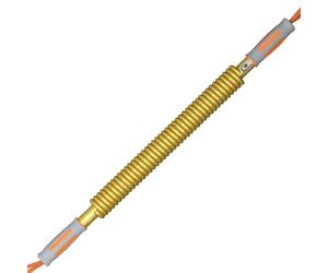 ZGFHNY Power Twister Bar, Heavy Duty Spring Chest Expander, Upper Body Workout Equipment, for Shoulder, Forearm, Bicep, Chest and Arm(100kg)