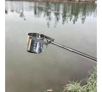 ZGFOZJGC Stainless Steel Telescopic Water Sampler with Pendulum Beaker,Thickened Extension Pole for Water Quality Sample Collection,Sampler Ladle + Water(Size:1.43m-6m/4.7ft-19.7ft,Color:10