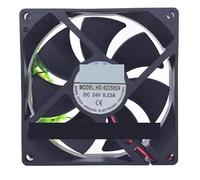 ZGGOZDH For HONGFEI HD-9225H24 DC 24V 0.23A 90x90x25mm 2-Wire Server Cooling Fan