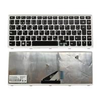 ZGGOZDH Russian Latin Spanish Keyboard For Lenovo for Ideapad U310 Touch U310-ITH Notebook White Frame Keyboards T3D1-SPA RUS 9Z.N7GSQ.30R(SP Spanish)