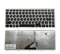 ZGGOZDH Russian Latin Spanish Keyboard For Lenovo for Ideapad U310 Touch U310-ITH Notebook White Frame Keyboards T3D1-SPA RUS 9Z.N7GSQ.30R(RU Russian)
