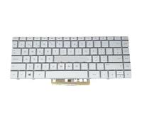 ZGGOZDH Swiss Spanish Keyboard Backlight For HP for Spcetre 13-AF 13T-AF 13-AF002TU 13-AF032NG ES Spain Euro Notebook Backlit SN7162BL1(SW white backlit)