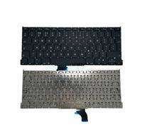 ZGGOZDH US UI German Backlit Keyboard For Macbook for Pro for Retina A1502 EMC 2678 2835 2013-2015 GR GE Euro Germany PC Laptop Keyboards(UI NO Light Paper)